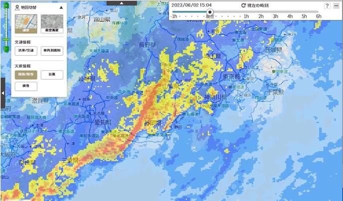 降雨レーダー