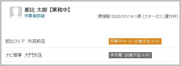 案件進捗状況